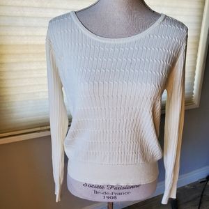 Cream sweater